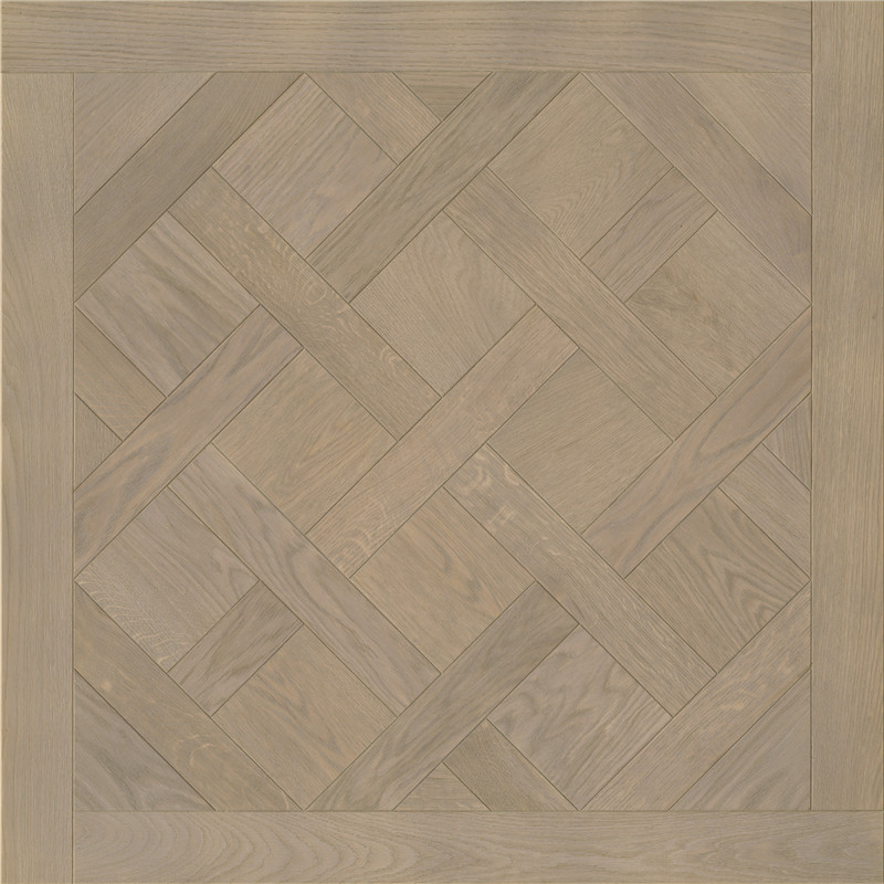 China Oak & Walnut& Teak Wood Engineered versailles parquet wood flooring  chantilly parquet wood flooring Factory and Supplier